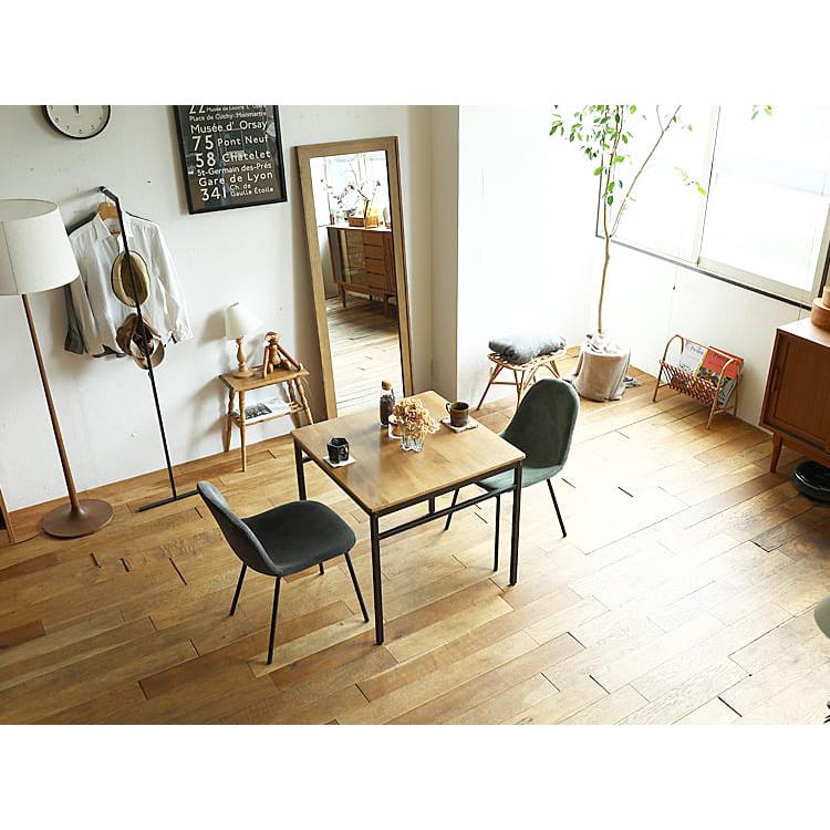 カフェテーブル Nola（ノラ) 幅75cm ダイニングテーブル 無垢 高さ70cm