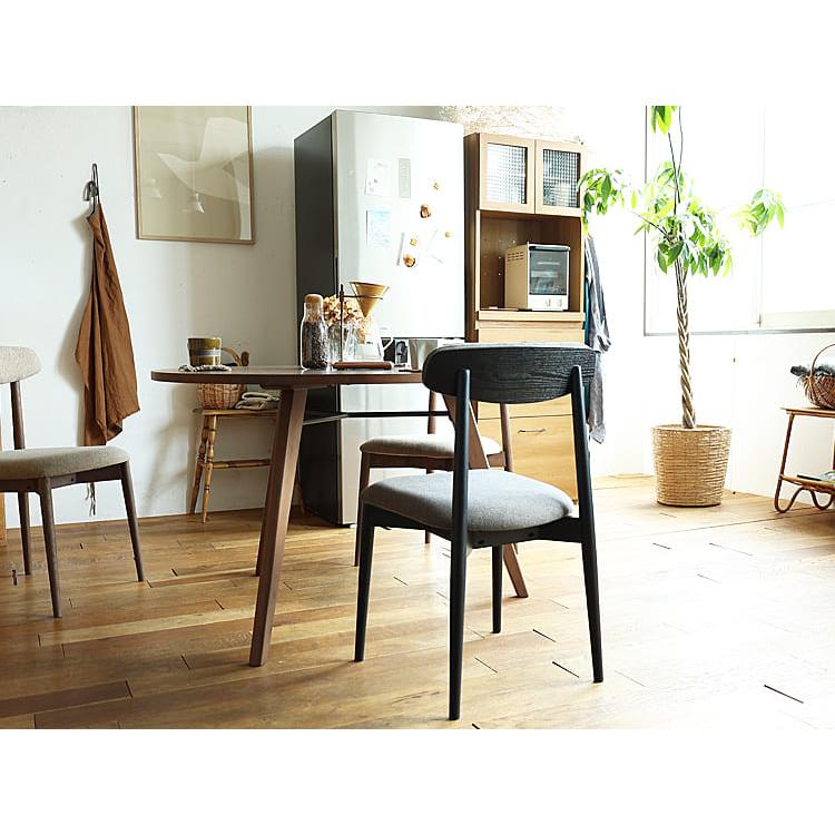 ダイニングチェア form(フォーム) 117 ブラック ダイニングチェア