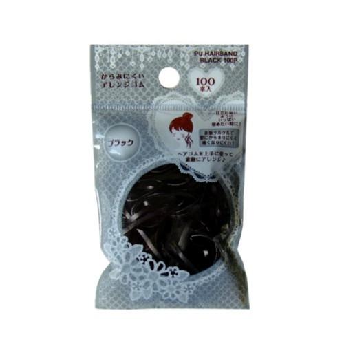 seiwa-pro（セイワ・プロ） からみにくい アレンジゴム (ブラック) 100