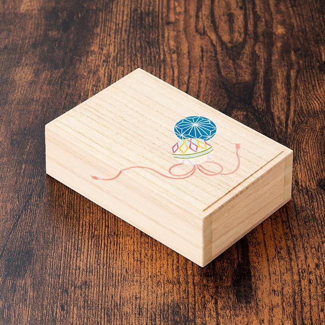 お針箱 小(小さめ 木製 裁縫箱 ソーイングボックス 桐箱 桐 裁縫