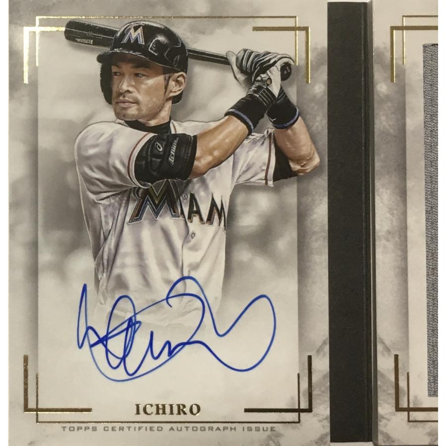 1/1枚限定】イチロー直書きサイン実使用ジャンボパッチ 2018 Topps