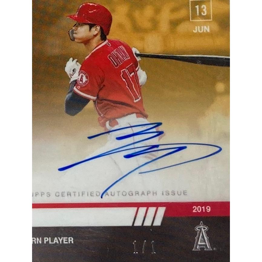 超激レア!1/1枚限定】大谷翔平※サイクルヒット達成試合実使用ボール