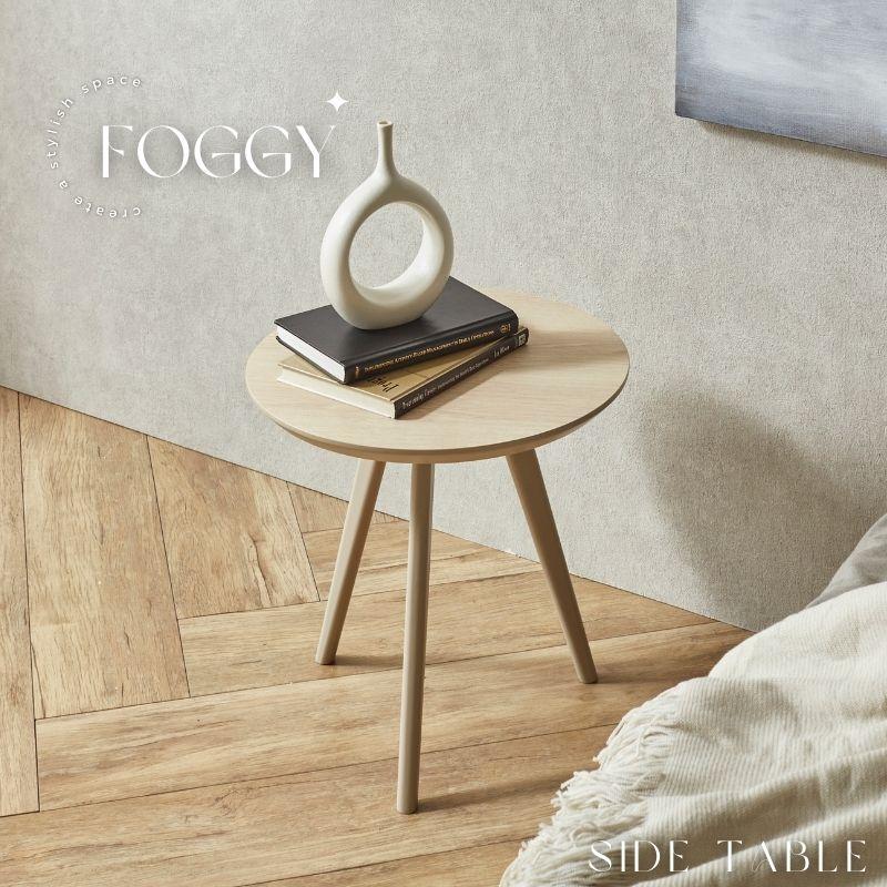 ミニテーブル サイドテーブル ナイトテーブル 可愛い 淡色 丸 コーヒー