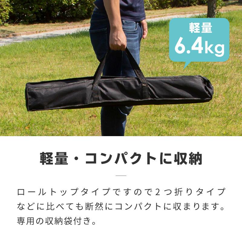 アウトドアテーブル 折りたたみ 120cm 高さ調節 アルミ 軽量