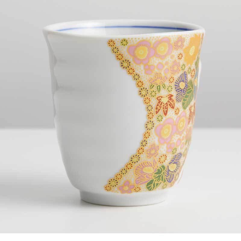 九谷焼 花詰 8点セット 【吉右衛門窯 限定セット】 おしゃれ 和食器