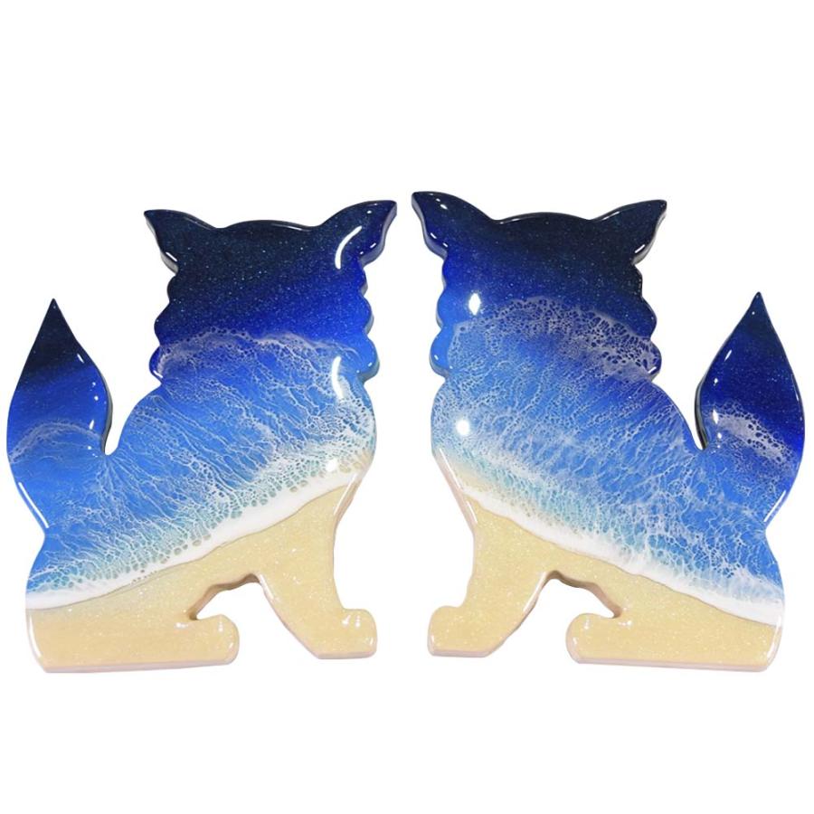 レジンアート エポキシレジン 海アート 波アート 雑貨 贈り物