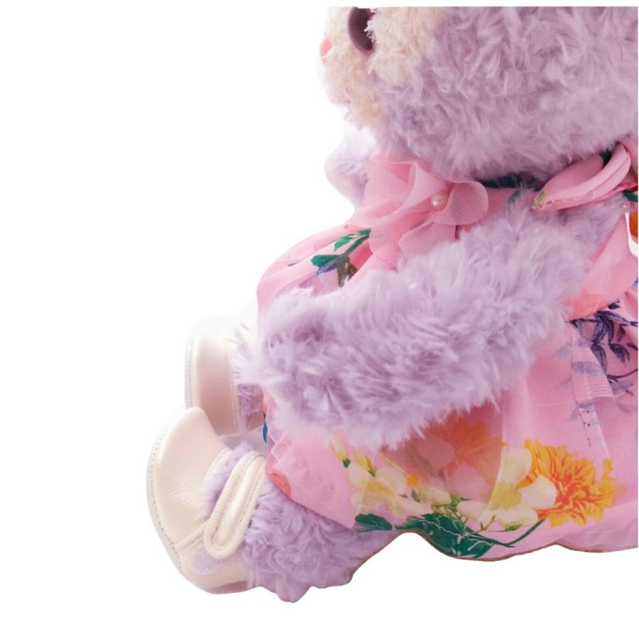 ステラルーSS用ストラップパンプス 白 つやけし テディハウス