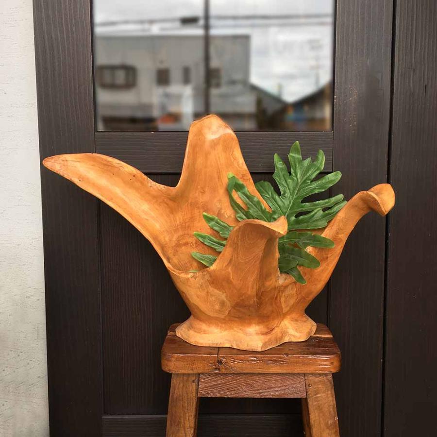 流木オブジェ 古木 置き物 A 大きい W67cm 個性的 一点物 木製