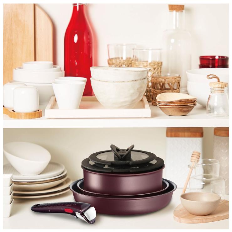 インジニオ・ネオ ティファール 鍋 フライパン セット IHマロン