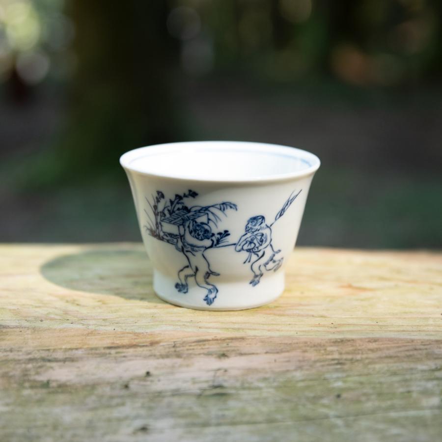 ホワイトデー ギフト プレゼント 雑貨 誕生日 鳥獣戯画 食器 おちょこ