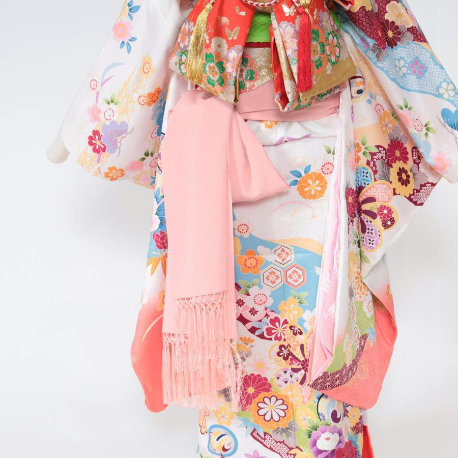 七五三 しごき 志古貴 扱き 女の子 女児 7歳 小物 赤 黄緑 緑 水色