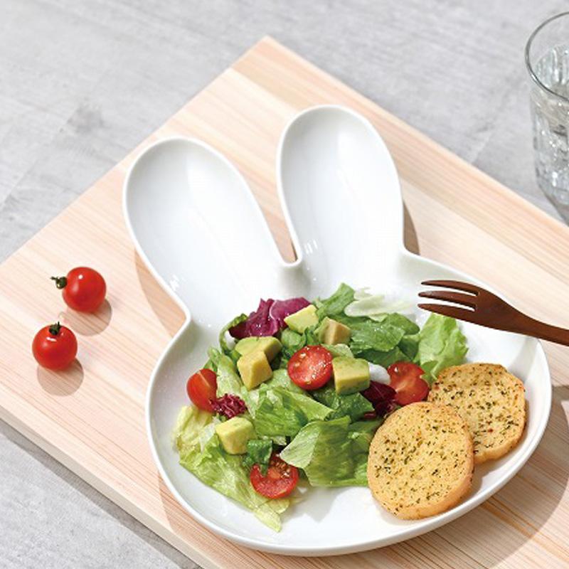 金正陶器 ミッフィー 皿 ダイカットプレート L 顔型 miffy ランチ