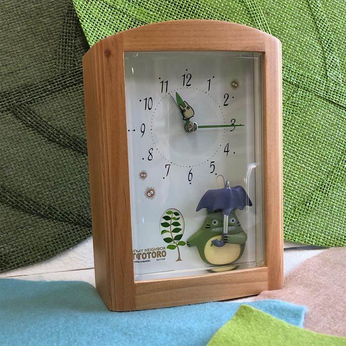 となりのトトロ 目覚まし時計 オルゴール メロディ付き R752N 単品販売