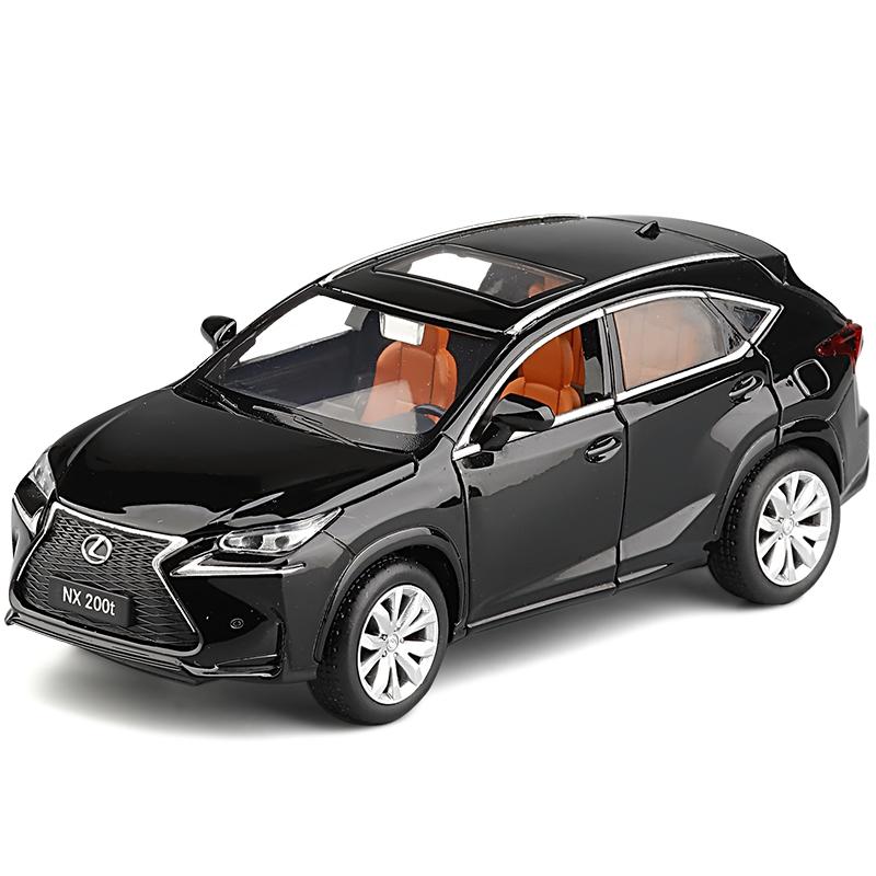 W202224レクサス NX200tスポーツ ミニカー 1:32スケール lexus 黒