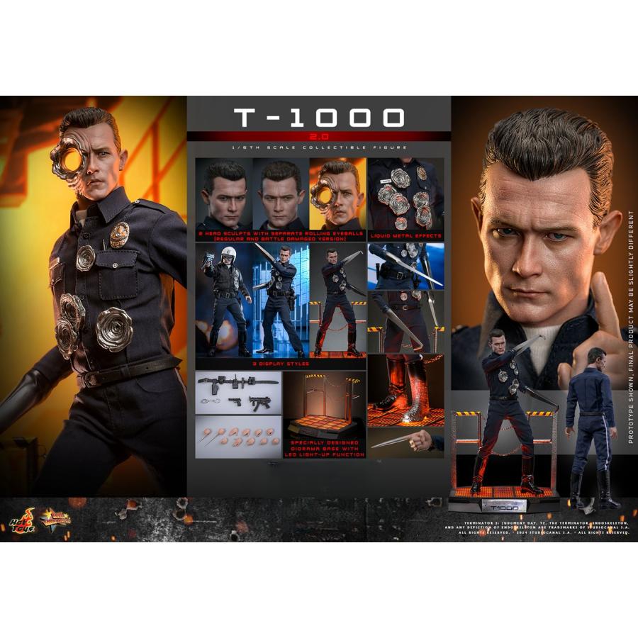 ホットトイズ ムービー・マスターピース ターミネーター2 1/6スケール