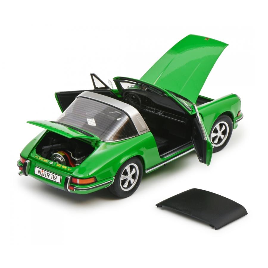 ミニカー 1/18 シュコー ポルシェ 911S タルガ 緑 PORSCHE - 911S