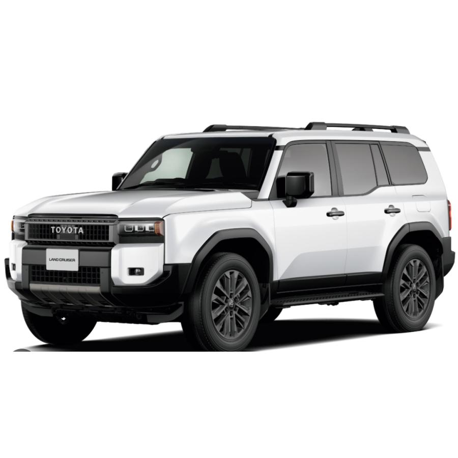 ミニカー 1/24 トヨタ ランドクルーザー ランクル 250 白色 maisto