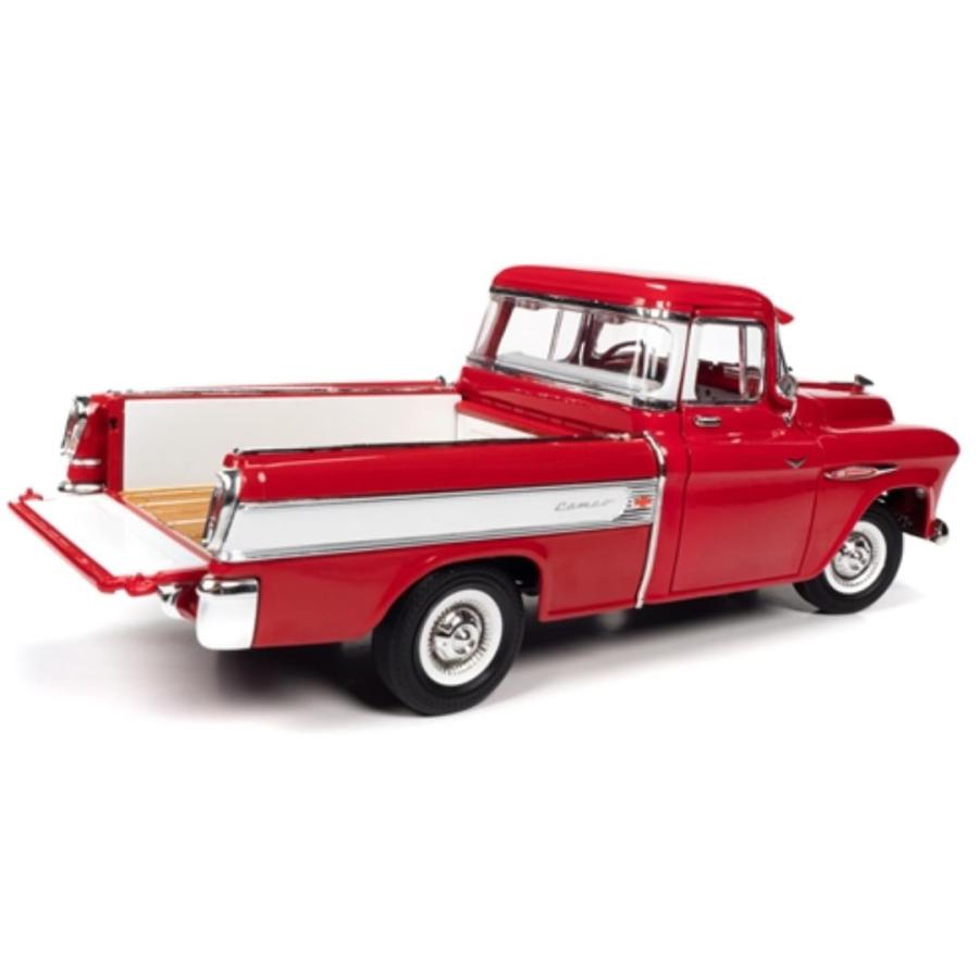 ミニカー 1/18 AUTOWORLD 1957 シェビー カメオ ステップサイド