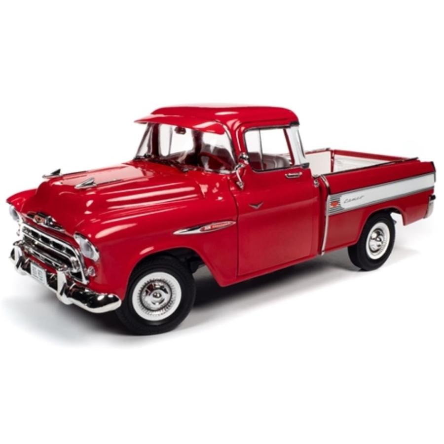 ミニカー 1/18 AUTOWORLD 1957 シェビー カメオ ステップサイド