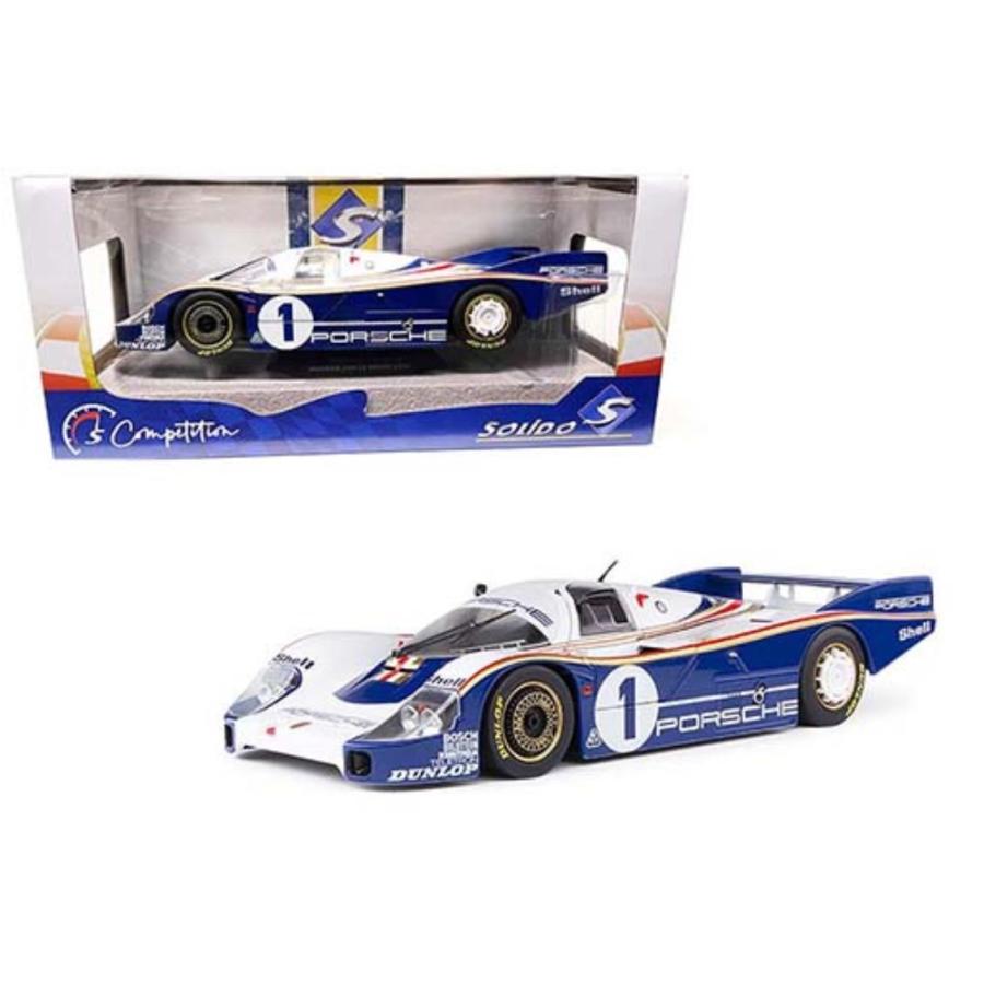 ミニカー Solido 1/18 ルマン ポルシェ 956 Porsche 956LH - Winner of