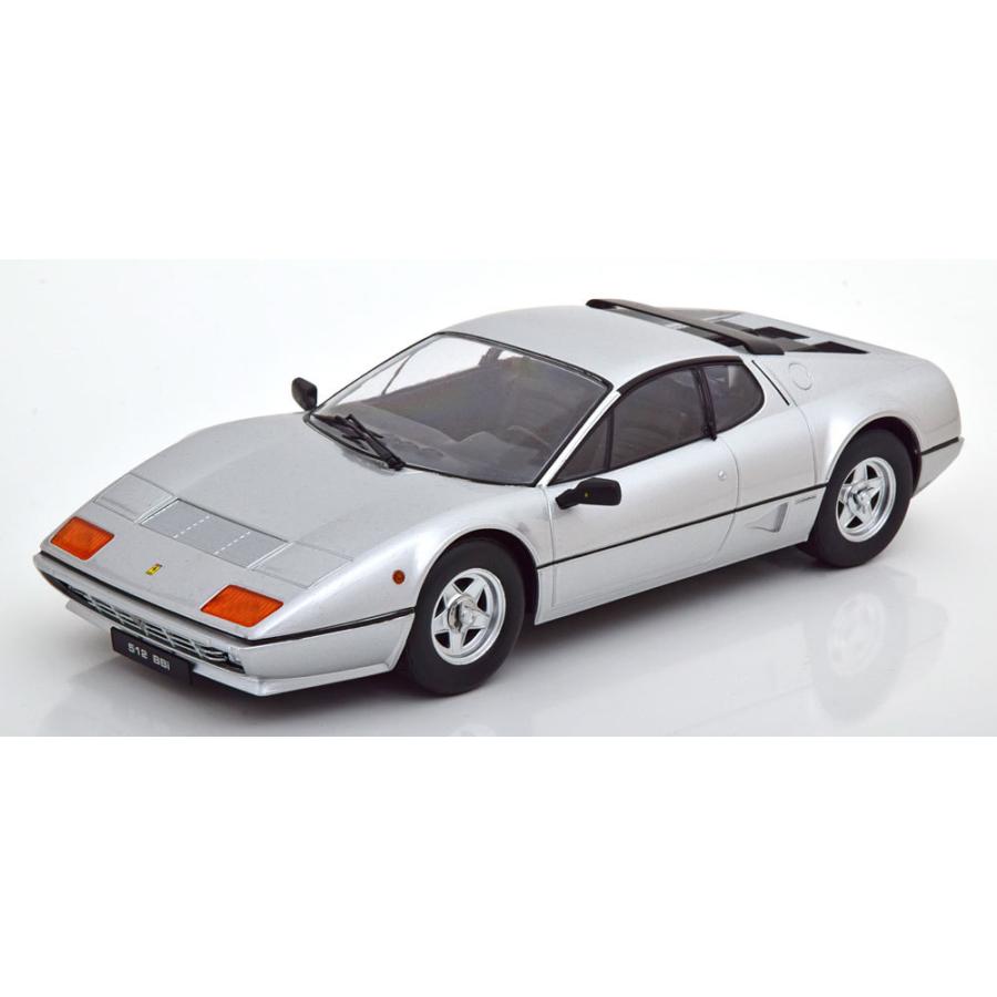 ミニカー 1/18 1981 フェラーリ 512 BBi シルバー色 予約商品