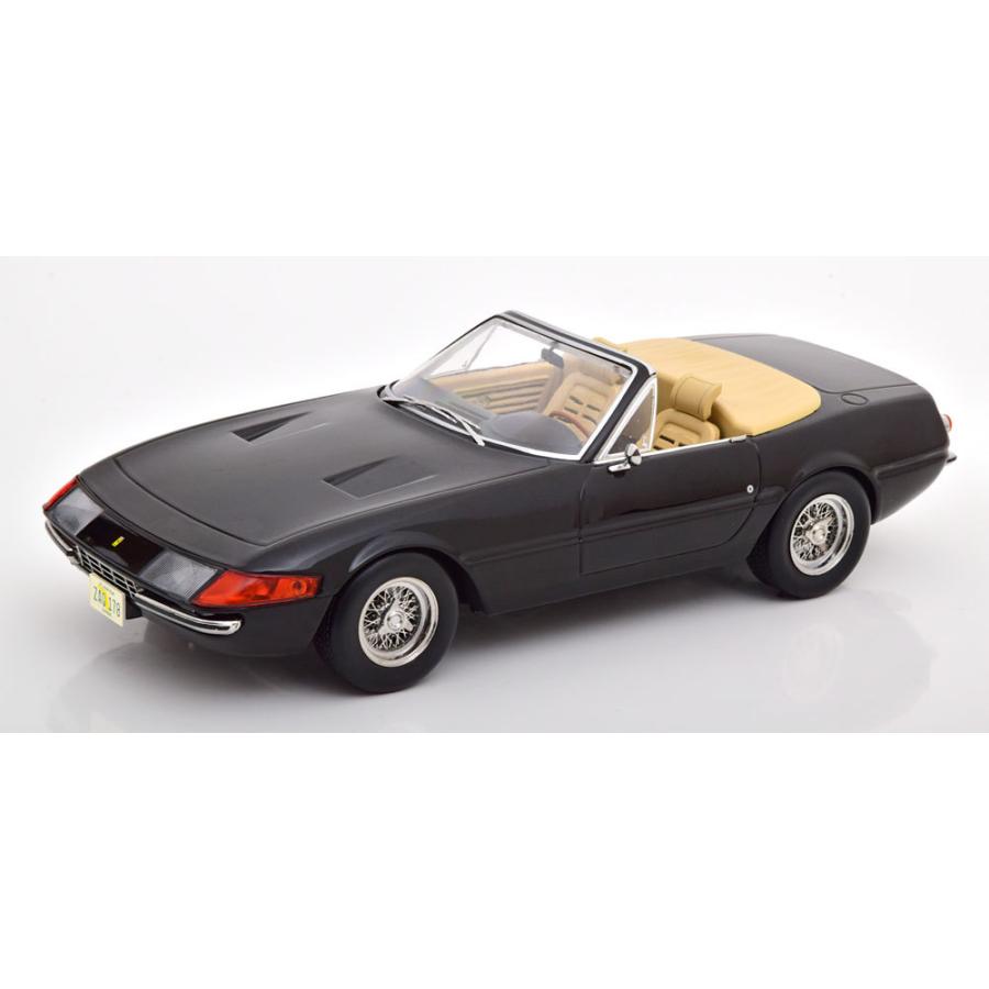 ミニカー 1/18 1969 フェラーリ 365 GTS デイトナ・スパイダー 黒 予約