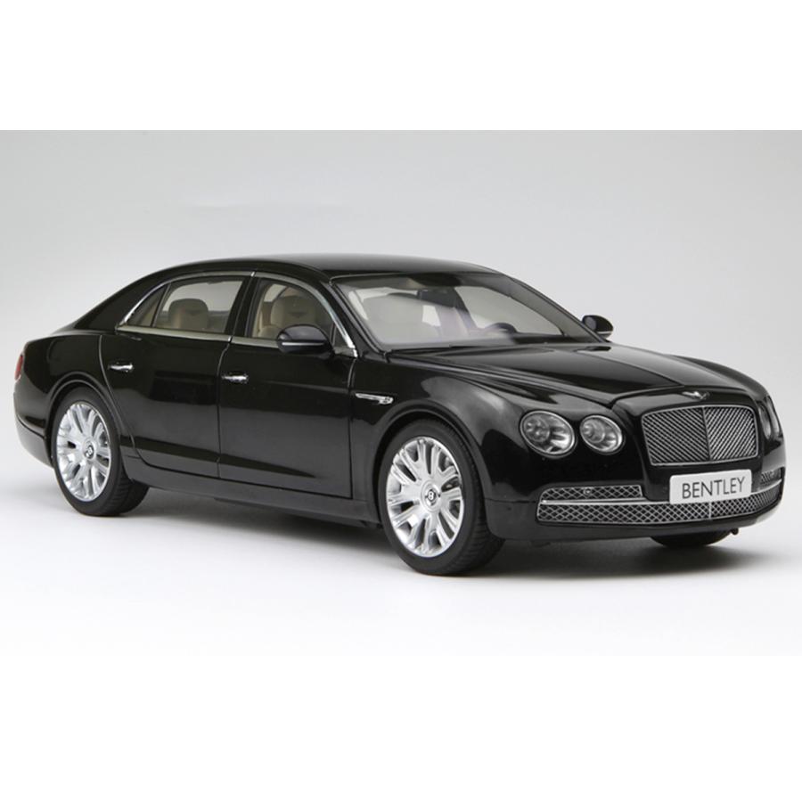 ミニカー 1/18 ベントレー フライングスパー W12 黒色 京商 BENTLEY
