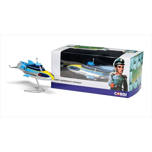 ミニカー 海底大戦争 スティングレイ 潜水艦 サンダーバードのジェリー