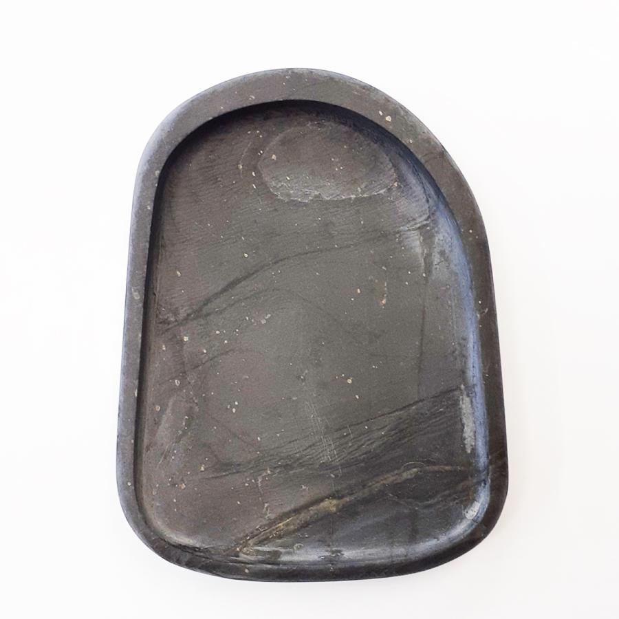現品限り】旧坑 歙州硯 天然型 5.5吋 硯 書道硯 きゅうじゅうけん