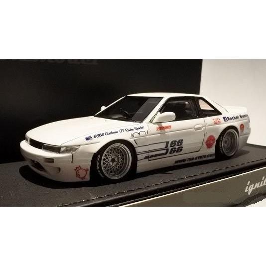 ignition model（イグニッションモデル） Rocket Bunny S13 V1 White
