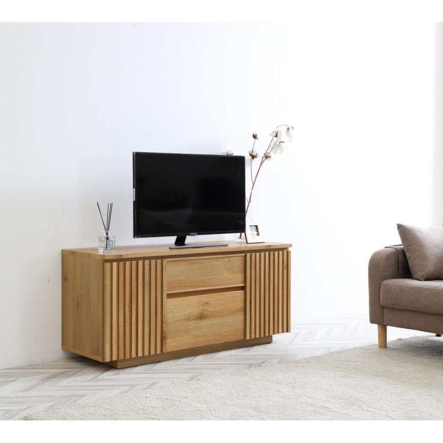 サンキ サイドボード テレビボード 120cm ウォールナット ホワイト