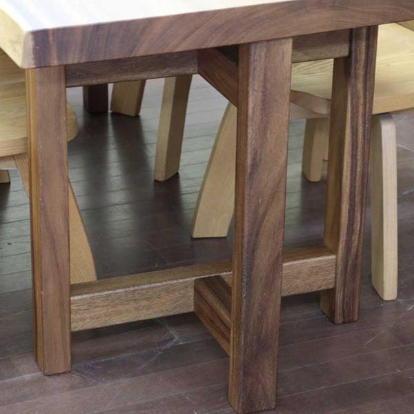 一枚板 テーブル ダイニングテーブル モンキーポッド 180cm 座卓 兼用