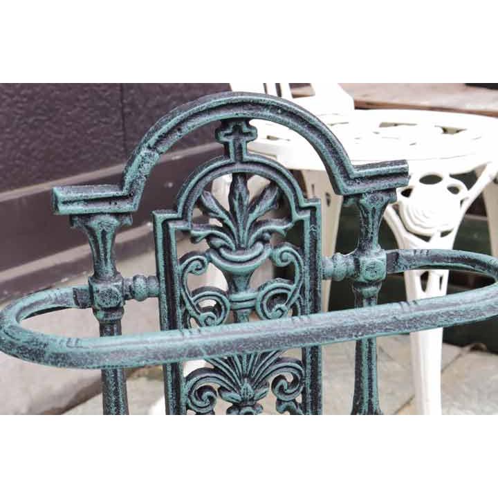 傘立て アンブレラスタンド アイアン 重い グリーン おしゃれ