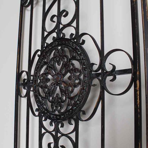 パーテーション 3連 スクリーン ブラック 衝立 間仕切り アンティーク