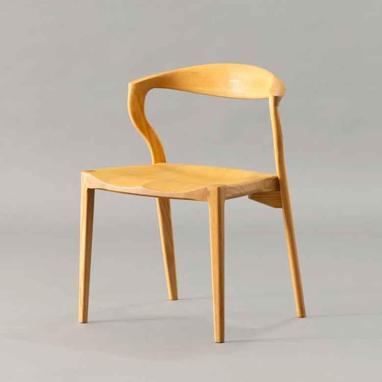 起立木工 ダイニングチェア カムイ ウォールナット オーク チェリー