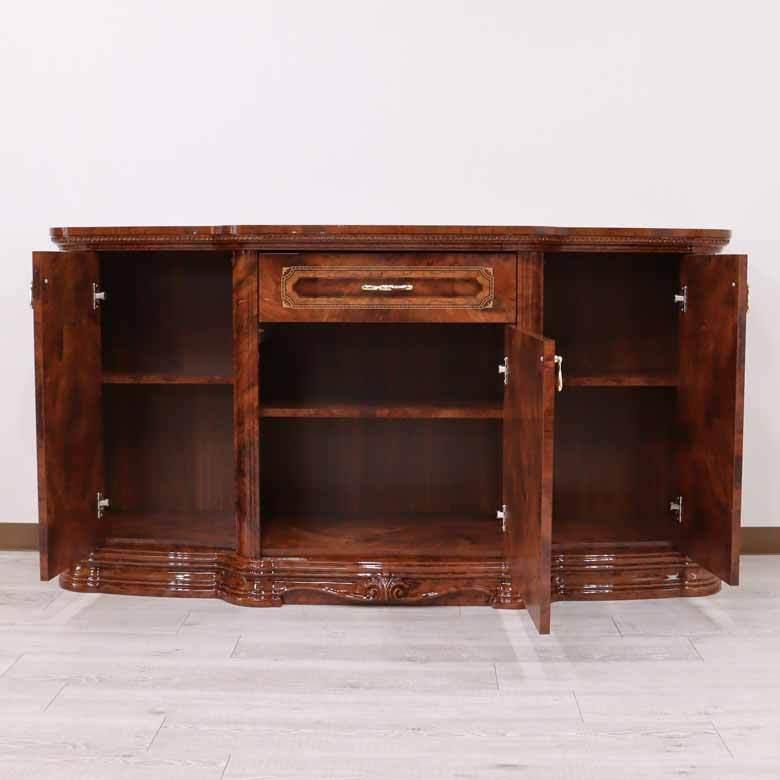 サルタレッリ アマルフィ 3ドア サイドボード ローキャビネット 完成品