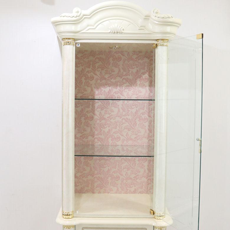 サルタレッリ フローレンス 1ドア キャビネット ガラスキャビネット