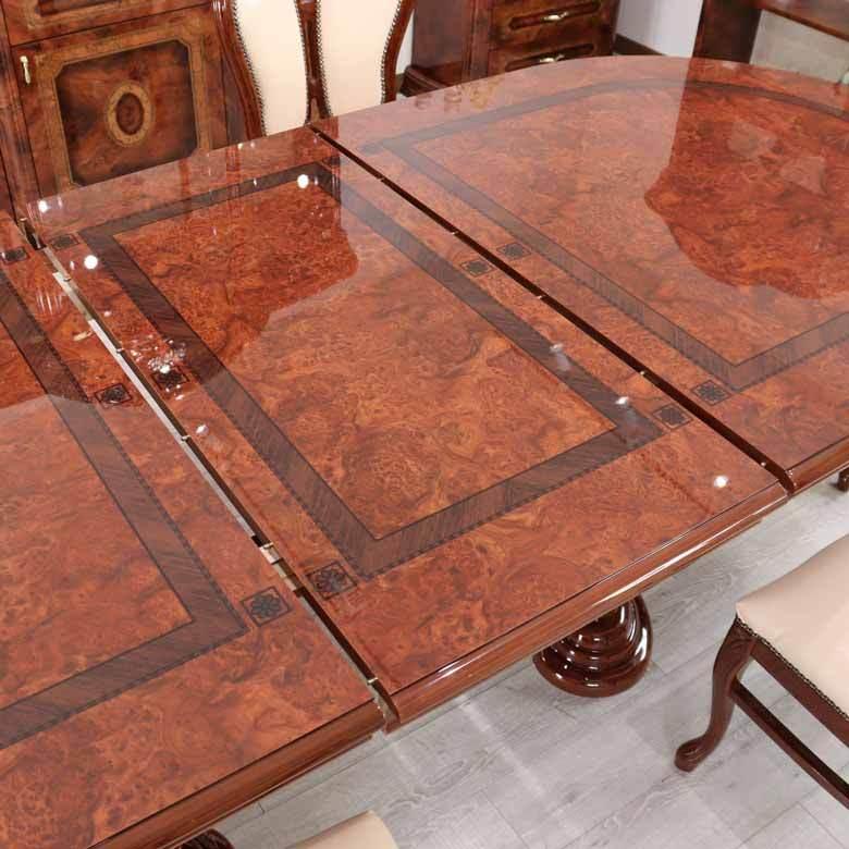 サルタレッリ フローレンス ダイニングテーブルセット 250cm 7点セット