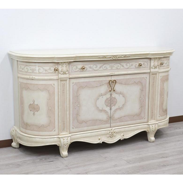 サルタレッリ ヴェルサイユ 4ドアサイドボード ローキャビネット