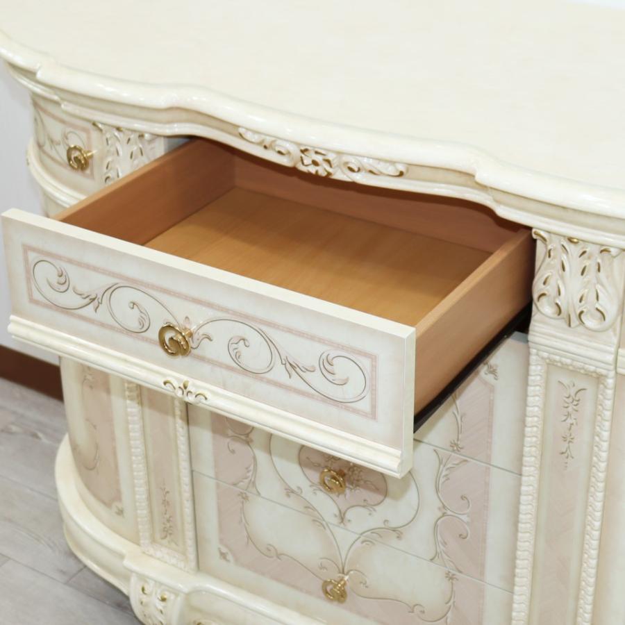 サルタレッリ ヴェルサイユ サイドボード W127cm チェストタイプ ロー