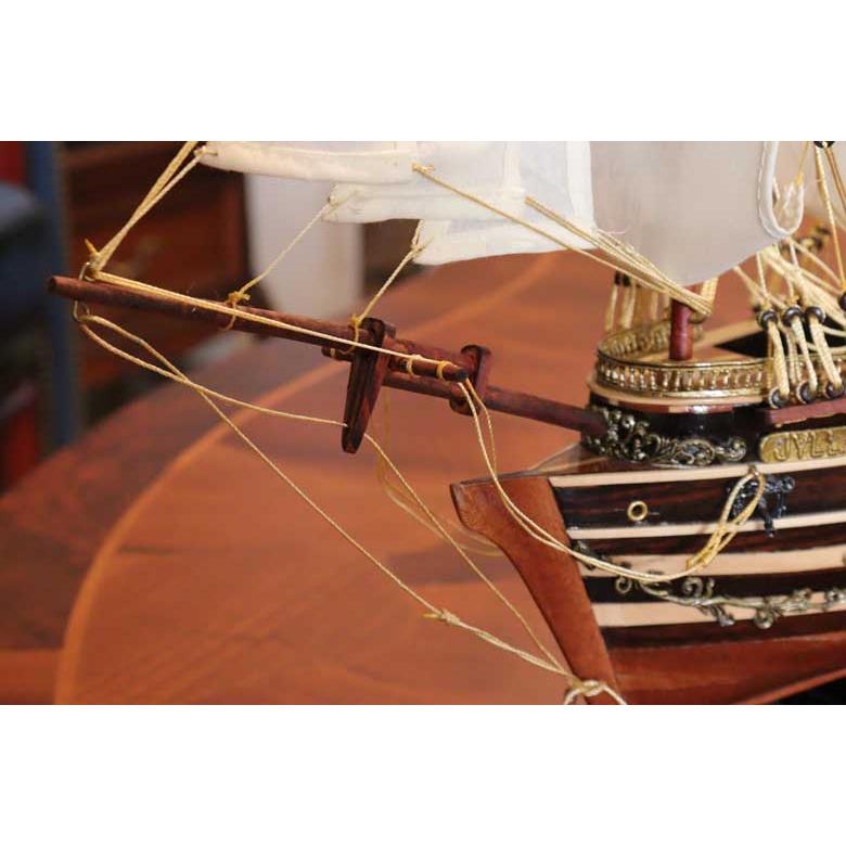 帆船 ユトランド号 完成品 帆船模型 デンマーク アンティーク風