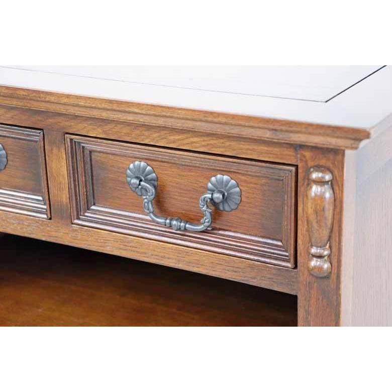 シューズボックス スリッパラック 下駄箱 木製 オーク 完成品 レトロ