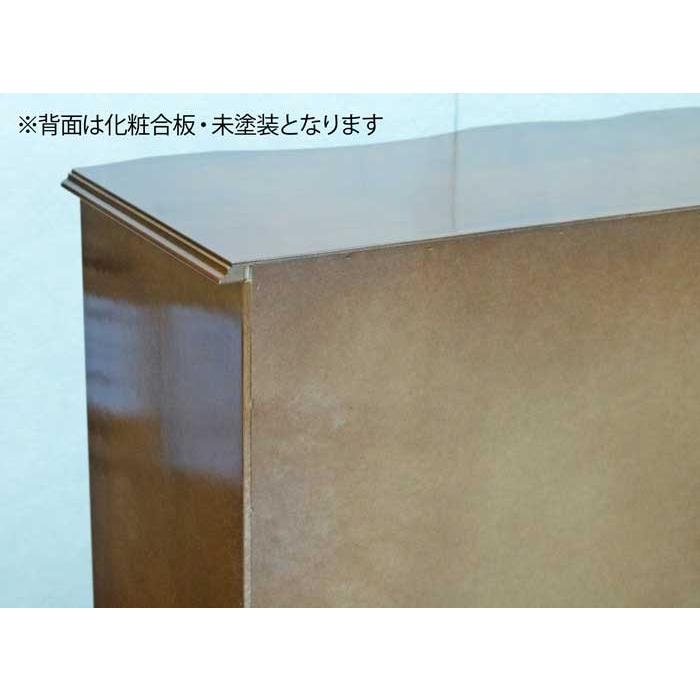 チェスト 木製 6段 完成品 茶 112cm 象嵌 ロココ調 イタリア 家具 猫脚