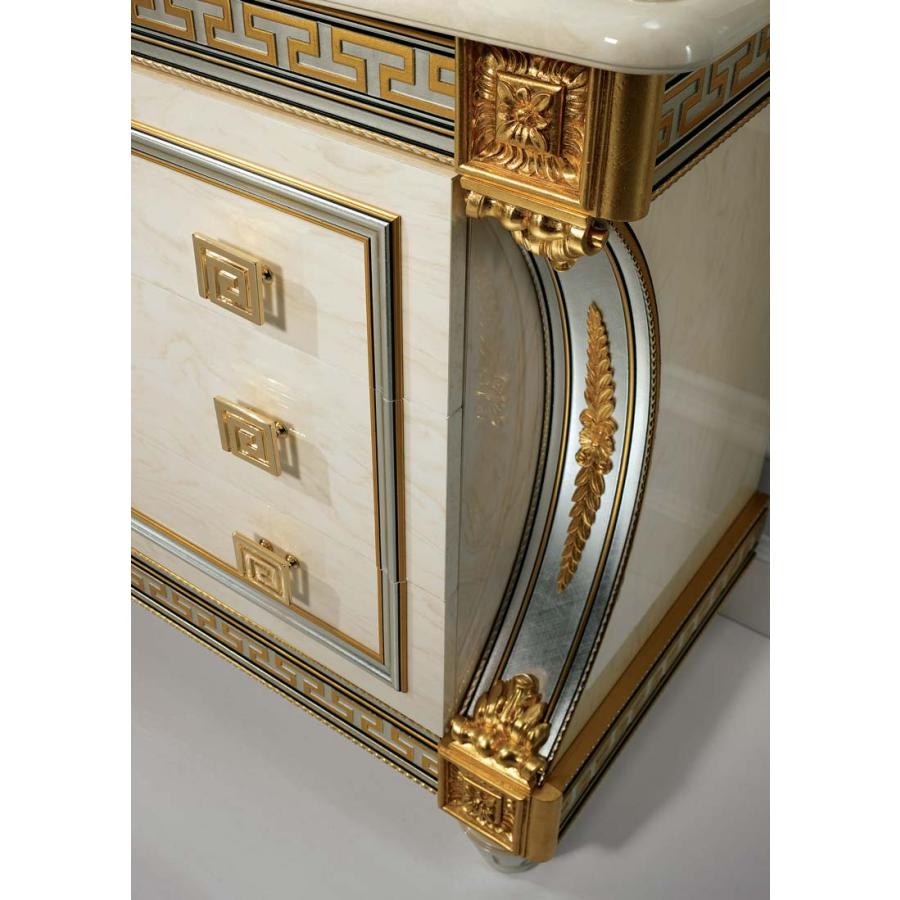 イタリア 3段ワイドチェスト Liberty アレドクラシック 3引出チェスト