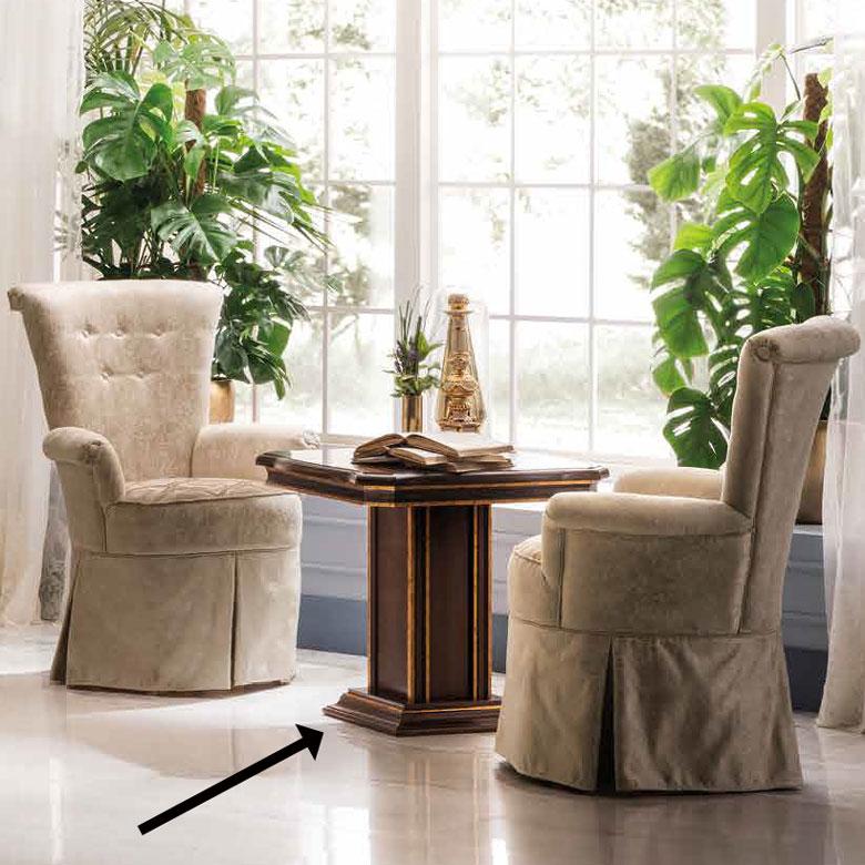 イタリア サイドテーブル カフェテーブル モディリアーニ アレド