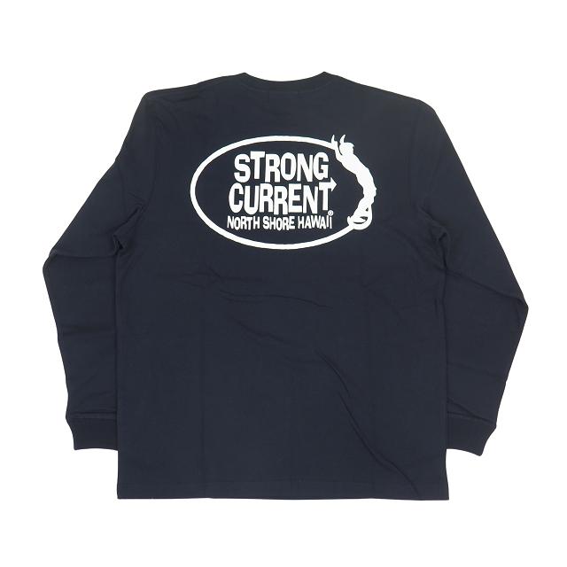 長袖 Tシャツ メンズ ロンT トップス ストロングカレント STRONG