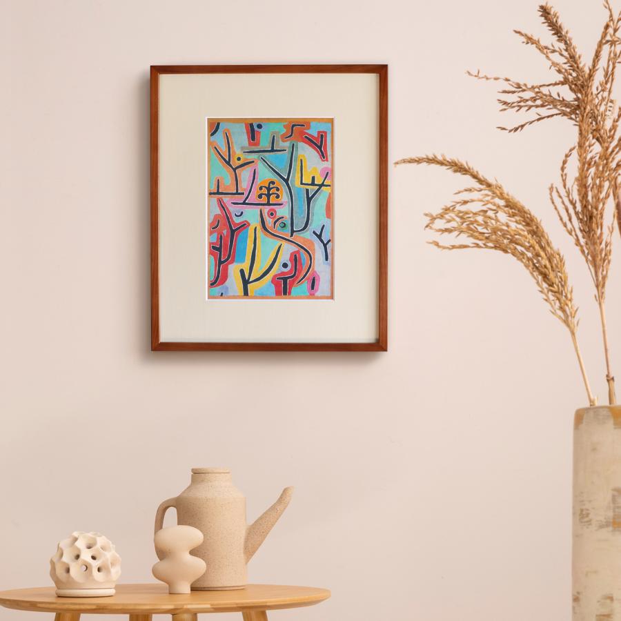 パウル・クレー「ルゥ（ツェルン）の近くの公園」アートポスター