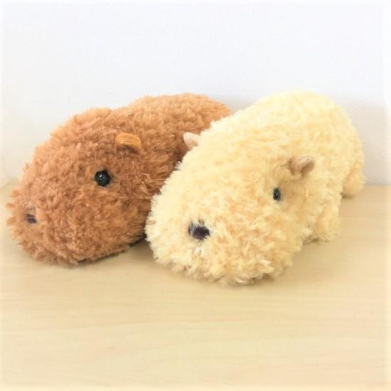 ふわふわカピバラ Mサイズ ぬいぐるみ カピバラ テイクオフ : HONDA