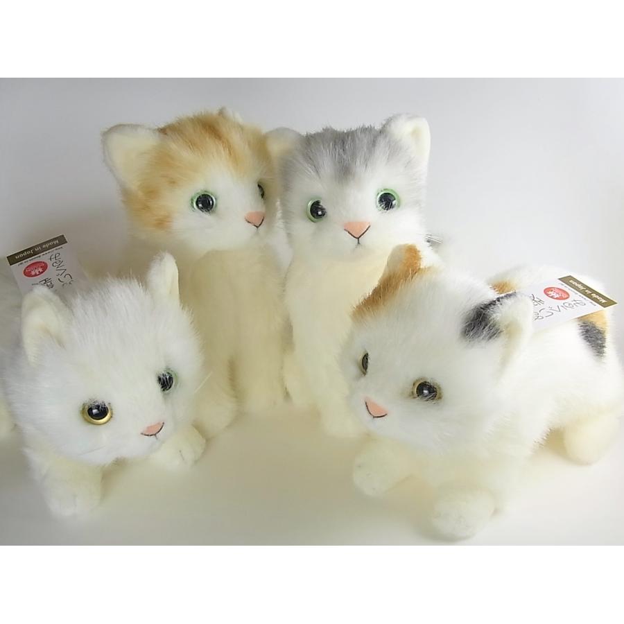 日本製リアルシリーズ 童心 ネコ Sサイズ ぬいぐるみ 猫 : HONDA STORE