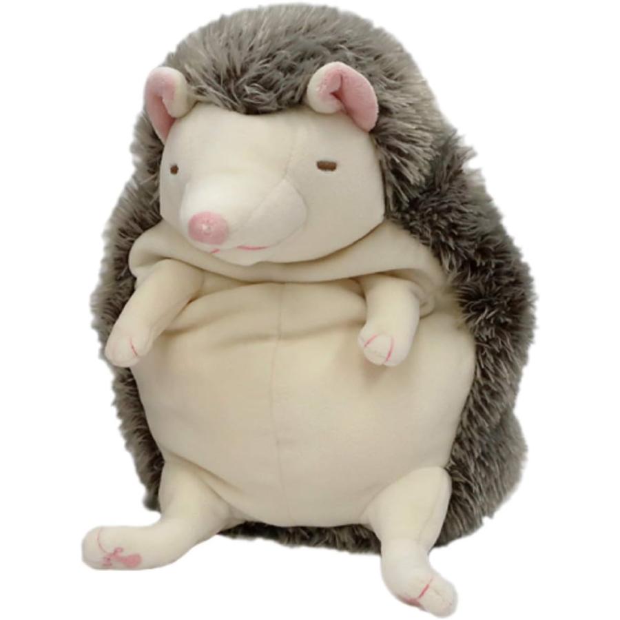 もちはり L アイボリー ぬいぐるみ ハリネズミ はりねずみ シナダ